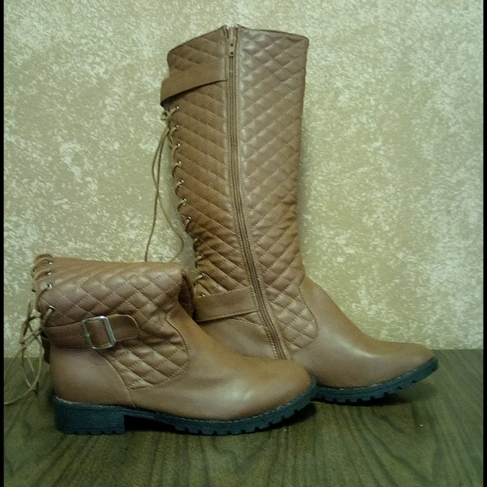 CA Collection Leather Boots